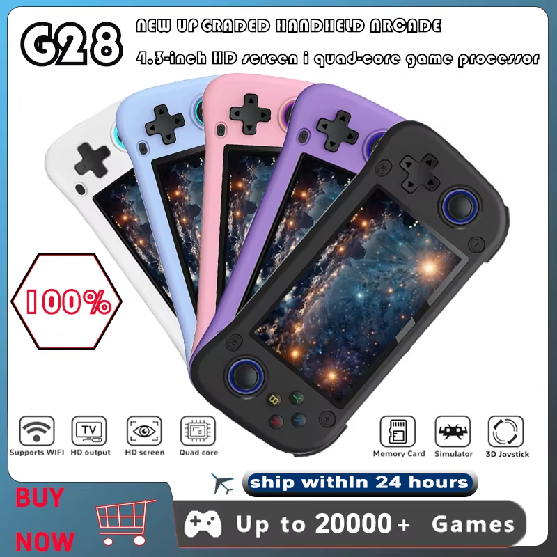 Retro Gaming Device Handheld - G28 Retro Handheld Video Game Console