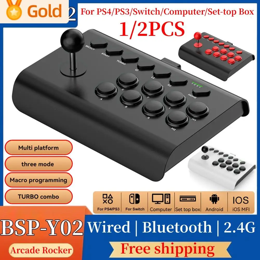 Retro Gaming Play Zone - 6In1 Retro Arcade Console Game Joystick
