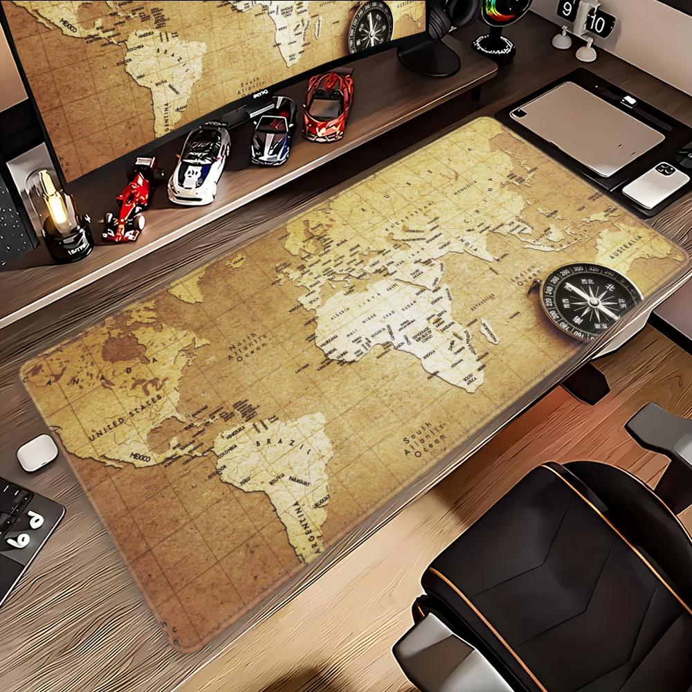 Retro Gaming Design - Retro NaviAation Map Art HD Mouse