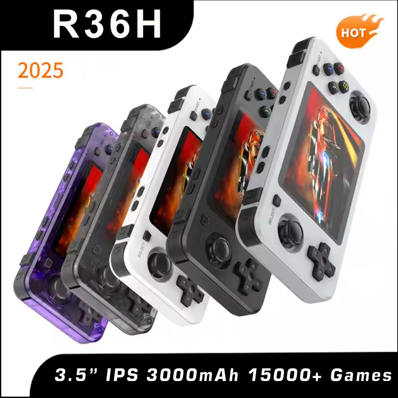 Retro Gaming Device Handheld - New R36H Retro Handheld Console Open-Source
