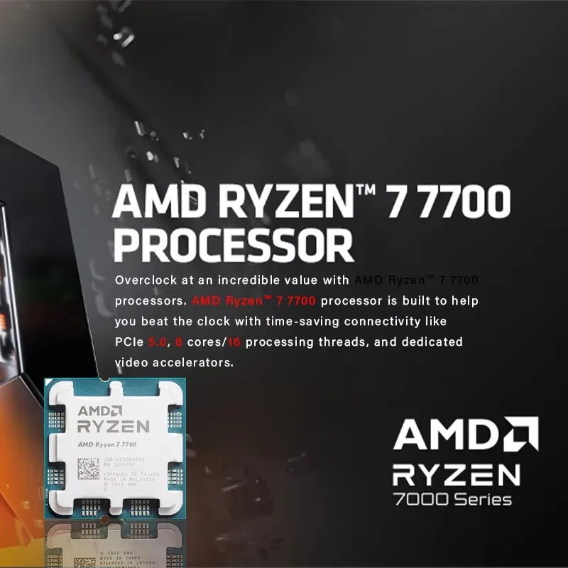 New AMD Ryzen 7 7700 Processor - Amd Cpu Ryzen 7 评论和价格