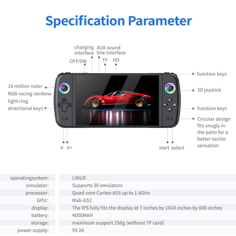 New M27 Large Screen Handheld  - Retro Gaming Device Handheld 评论和价格