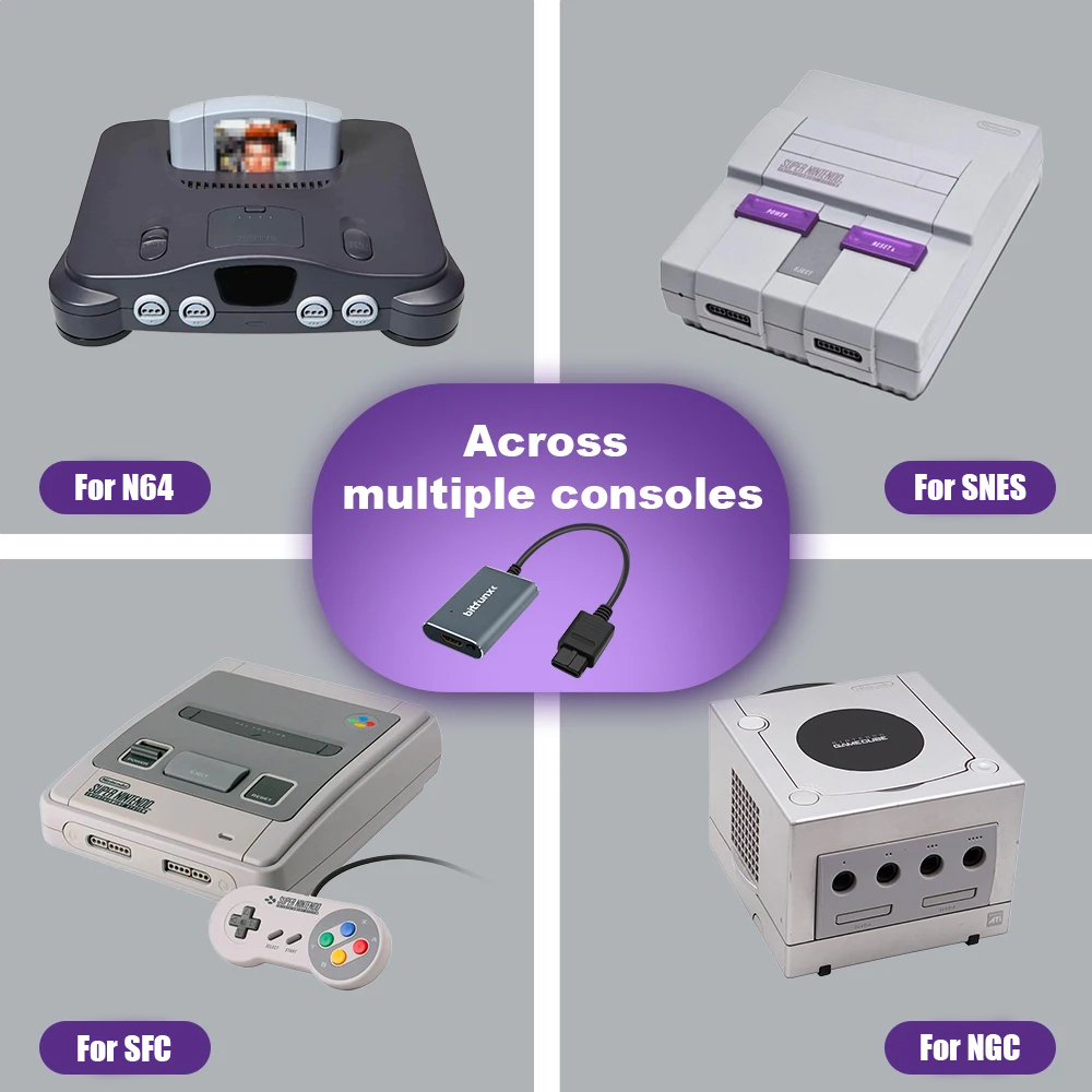 Bitfunx 720P Svideo / AV To HD - Retro Gaming Nintendo 评论和价格