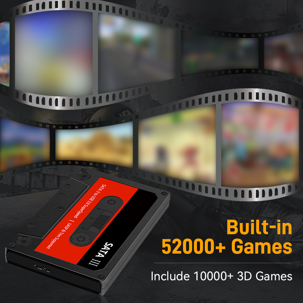 Batocera 500G/2T Emulator Game - Retro Gaming Ps3 评论和价格