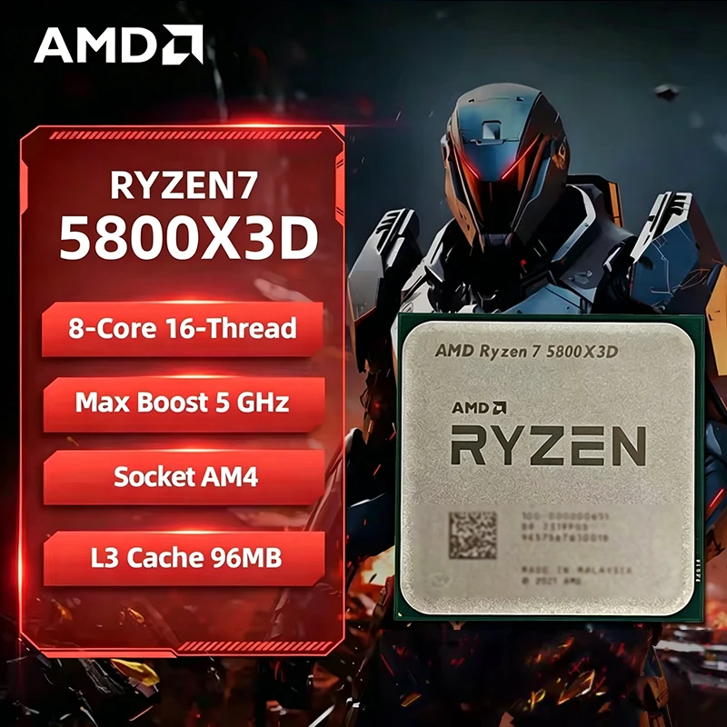 AMD Ryzen 7 5800X3D 8-Core 16- - Amd Cpu Ryzen 7 评论和价格