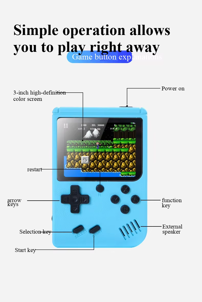 400 In 1 MINI Games Handheld G - Retro Gaming Play Zone 评论和价格