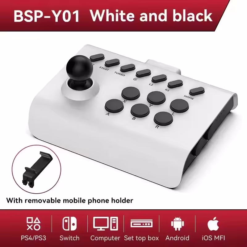 Arcade Gamepad Bluetooth Contr - Retro Gaming Ps3 评论和价格
