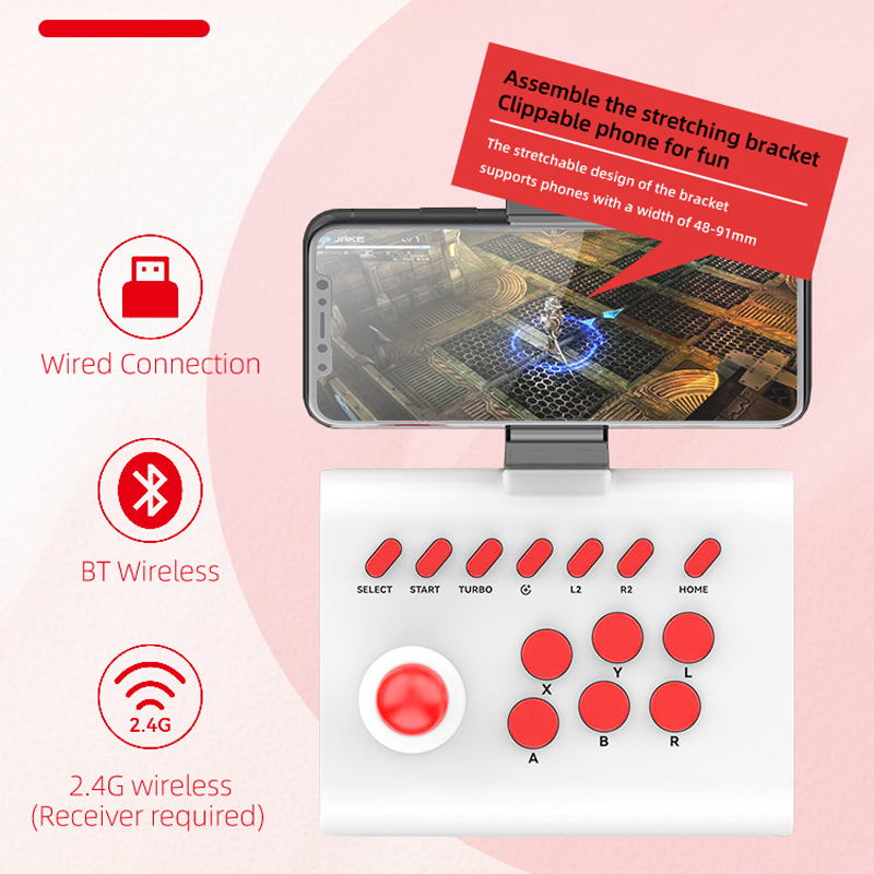 Arcade Gamepad Bluetooth Contr - Retro Gaming Ps3 评论和价格