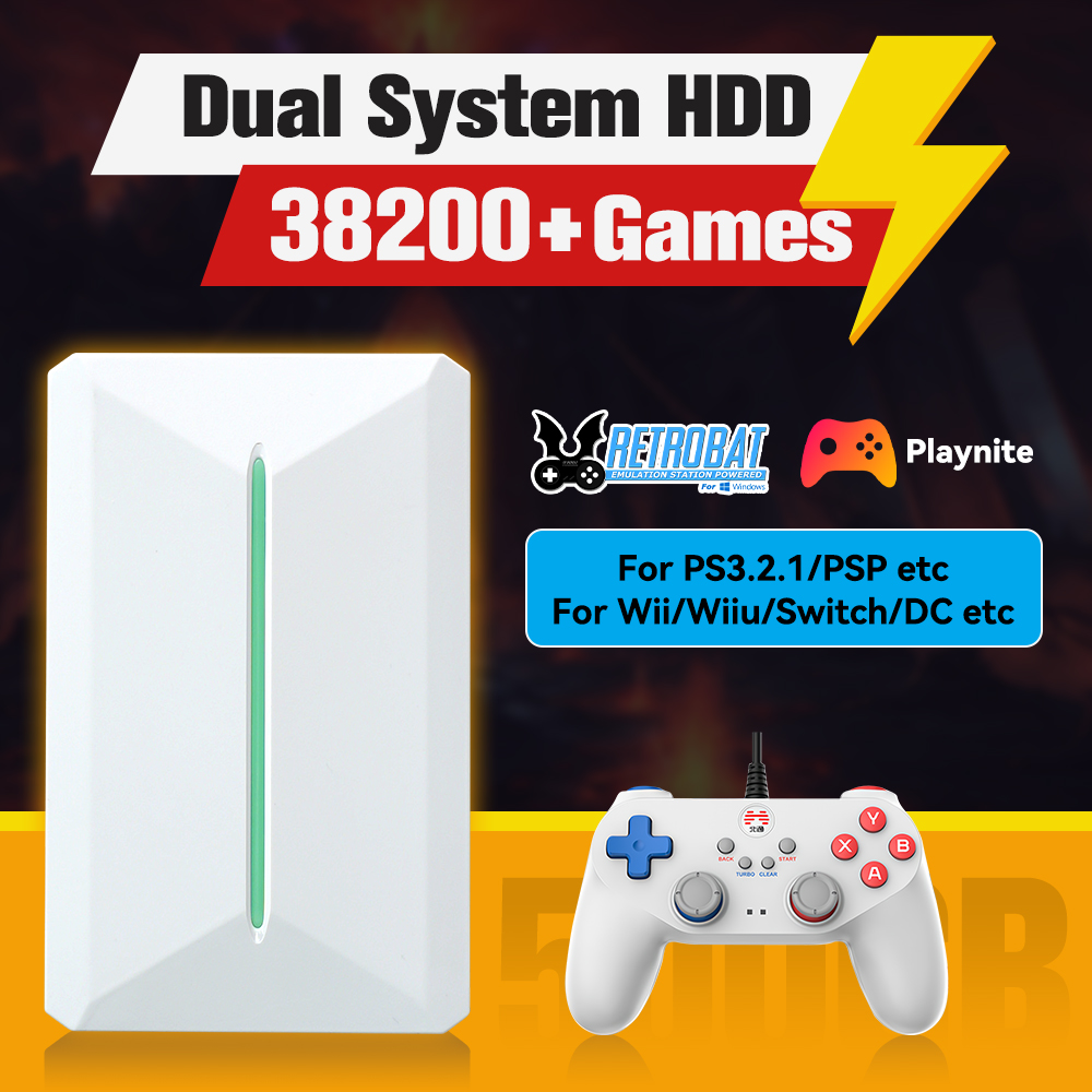 Retrobat＆Playnite System HDD R - Retro Gaming Play Zone 评论和价格