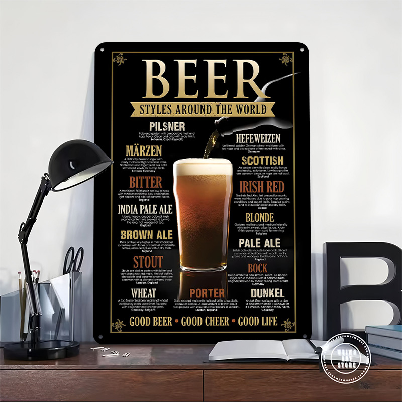Black Beer Guide Tinplate Post - Retro Gaming Guide 评论和价格