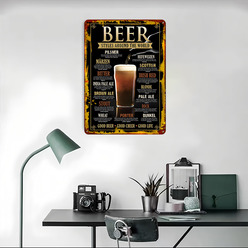 Black Beer Guide Tinplate Post - Retro Gaming Guide 评论和价格