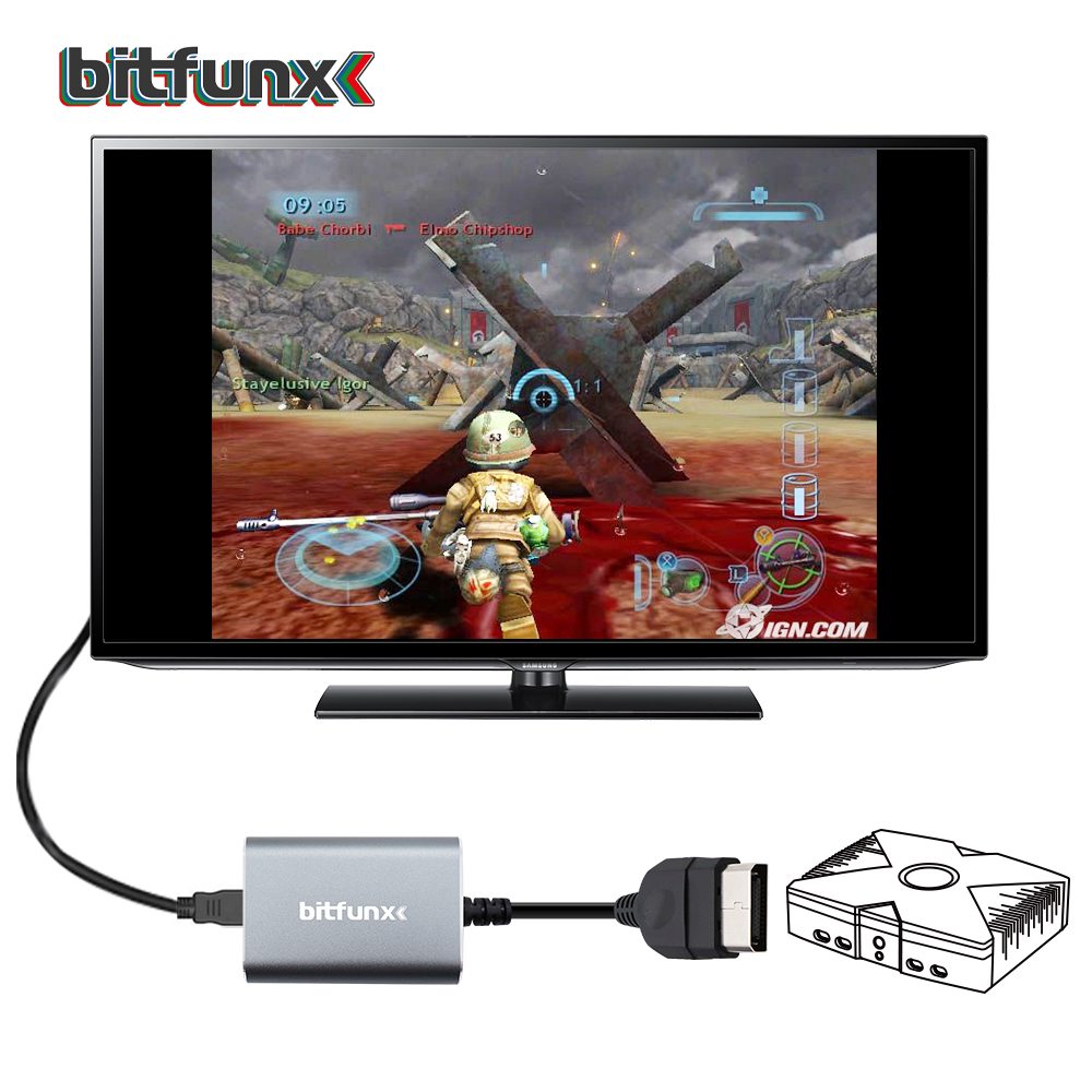 Bitfunx HDMI™ Adapter for XBOX - Retro Gaming Play Zone 评论和价格
