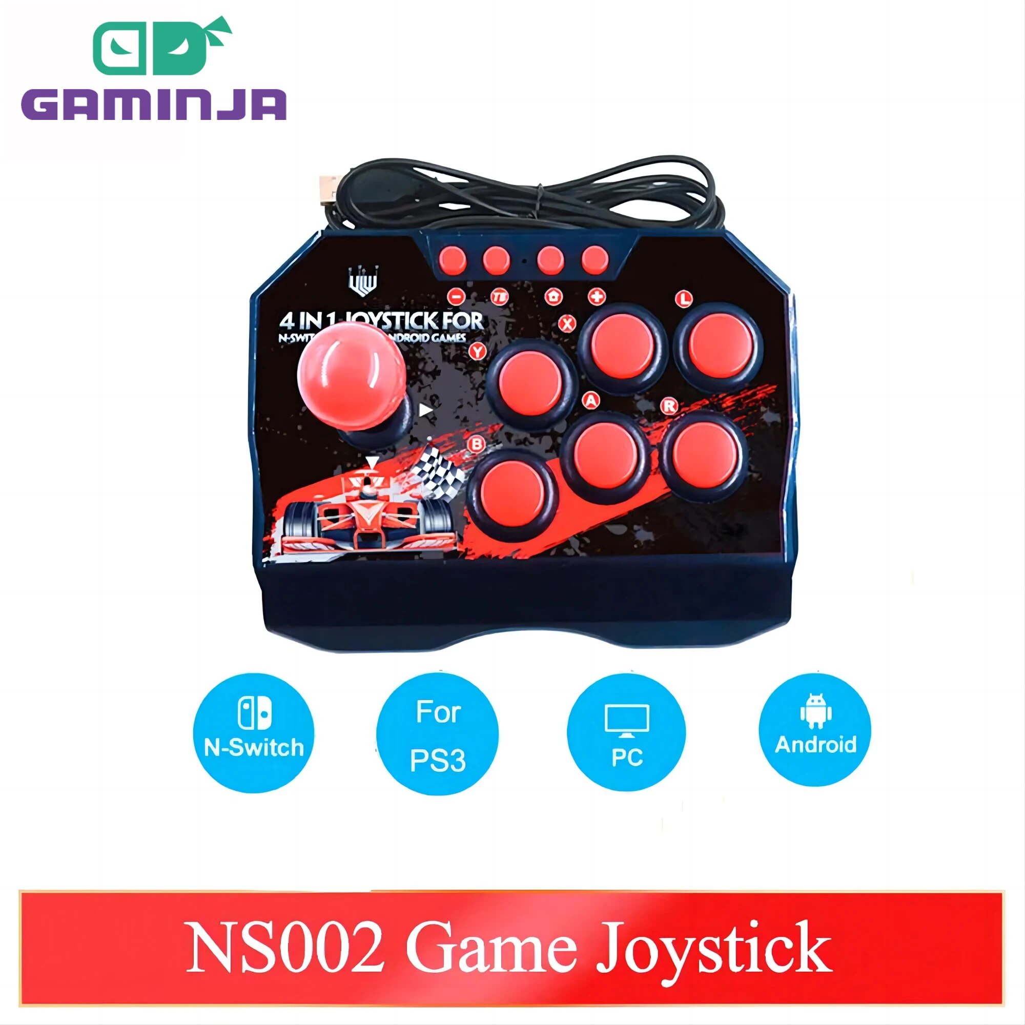 GAMINJA NS002 4 In 1 Retro Arc - Retro Gaming Design 评论和价格
