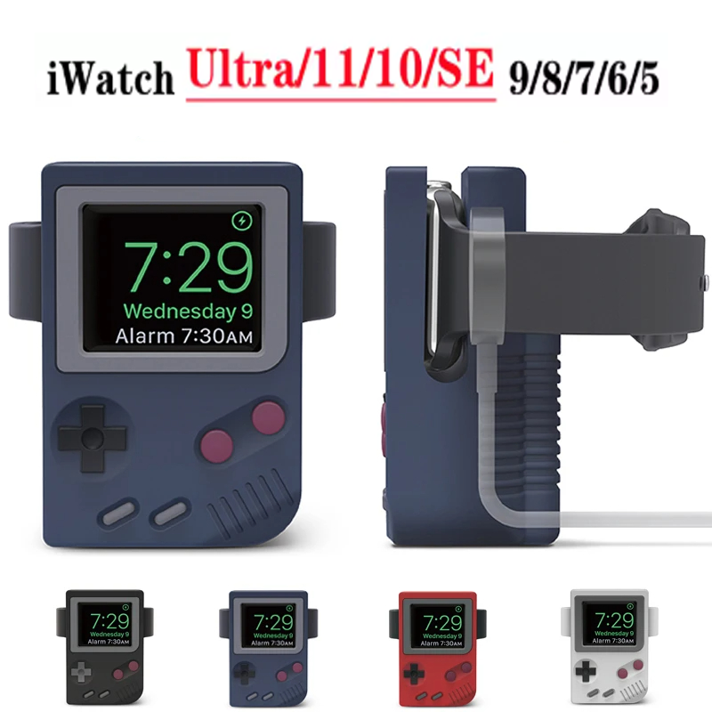 Silicone Holder for IWatch Cha - Retro Gaming Design 评论和价格