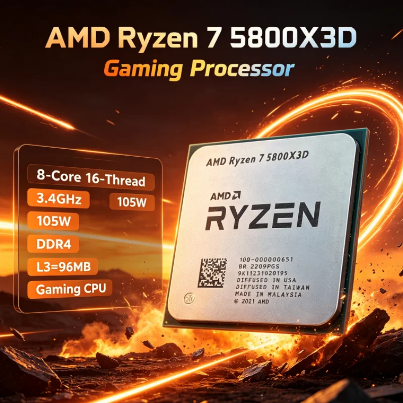 AMD R7 5800X3D 96 MB Gaming Pr - Amd Cpu Ryzen 7 评论和价格