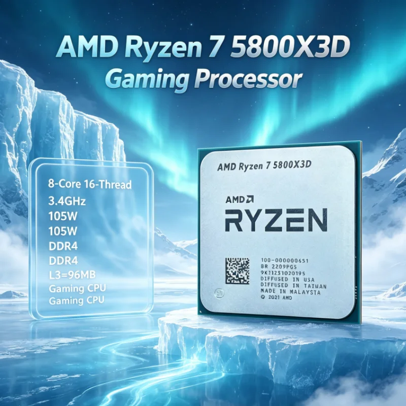 AMD R7 5800X3D 96 MB Gaming Pr - Amd Cpu Ryzen 7 评论和价格