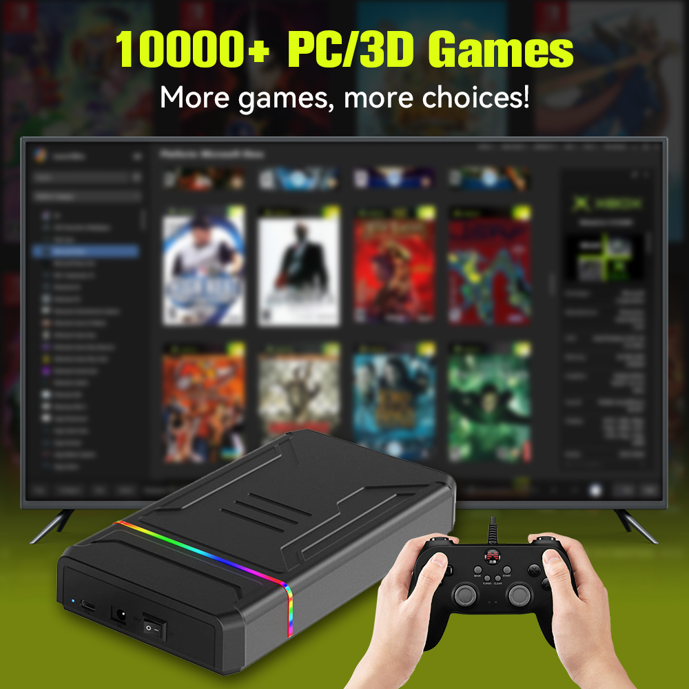 JMachen Launchbox 3TB Gaming H - Retro Gaming Tv 评论和价格
