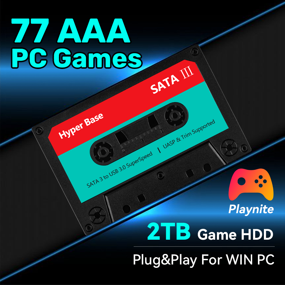 2TB Game Hard Drive With 77 PC - Retro Gaming Tv 评论和价格