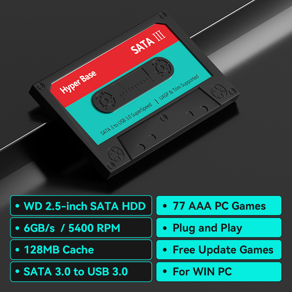 2TB Game Hard Drive With 77 PC - Retro Gaming Tv 评论和价格