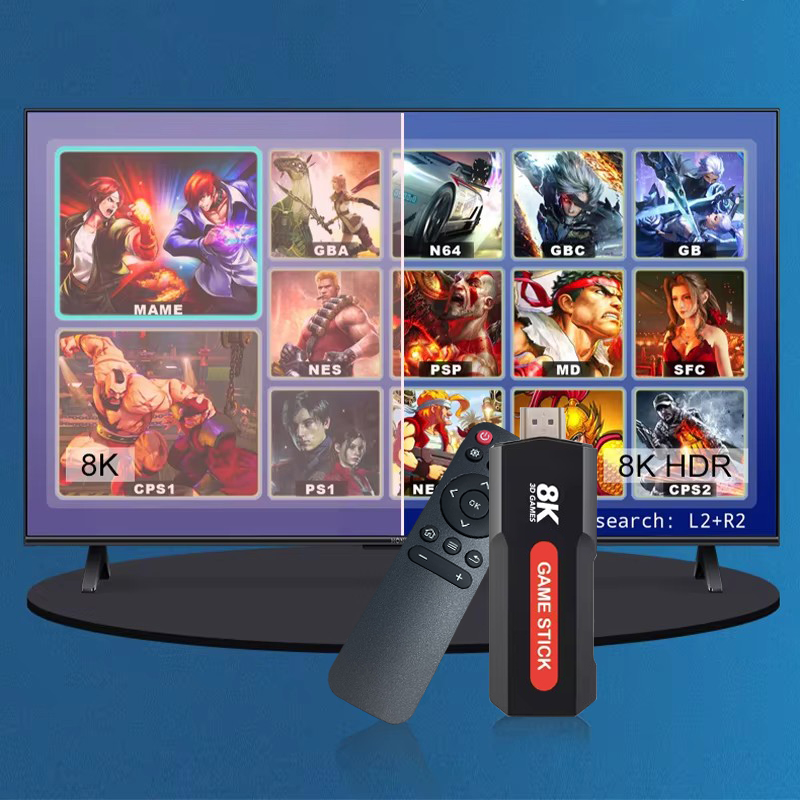 X2 Game Stick HD 4K 8K 3D Cons - Retro Gaming Play Zone 评论和价格