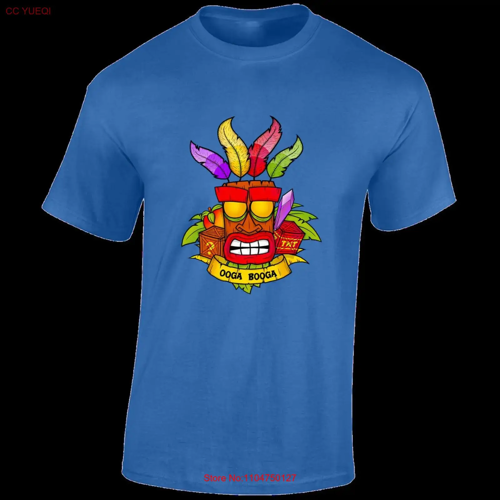Oga booga crash mens T Shirt r - Retro Gaming Ps3 评论和价格