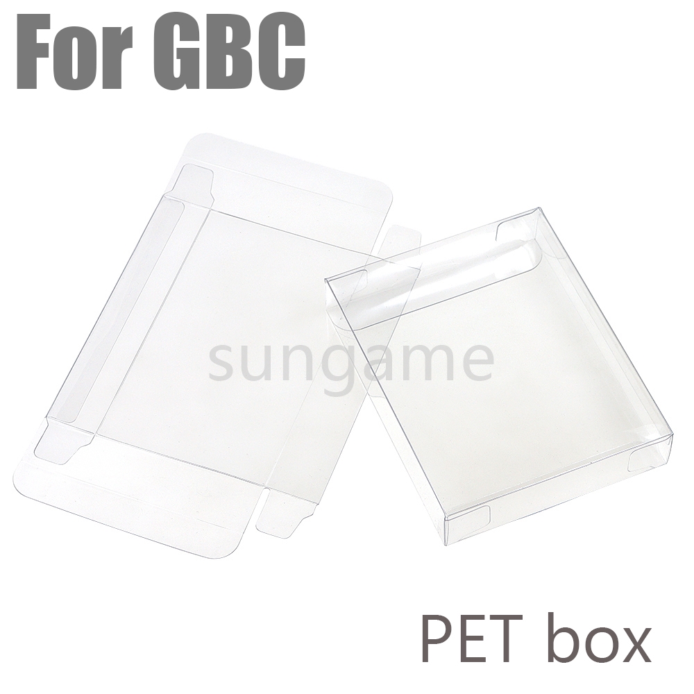 3pcs PET Display Box For GBC P - Game Carrying Case 评论和价格