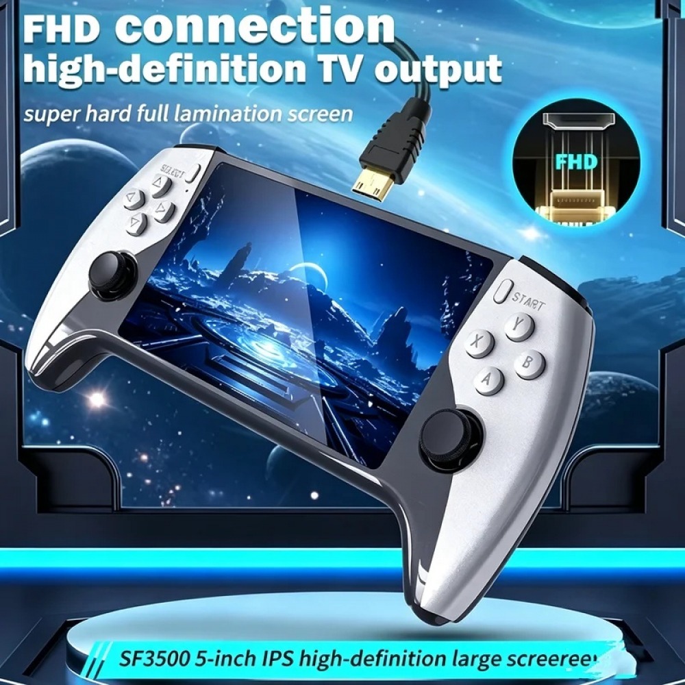 SF3500 5 inch Handheld Game Co - Retro Gaming Device Handheld 评论和价格